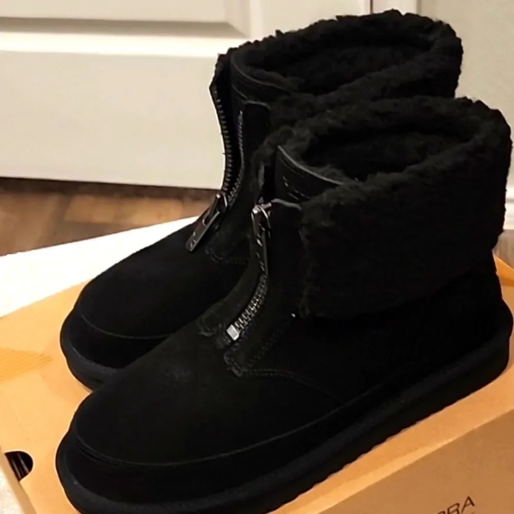 Koolaburra By Ugg Lytta Mini Leather Faux Fur Shearling‎ Boot